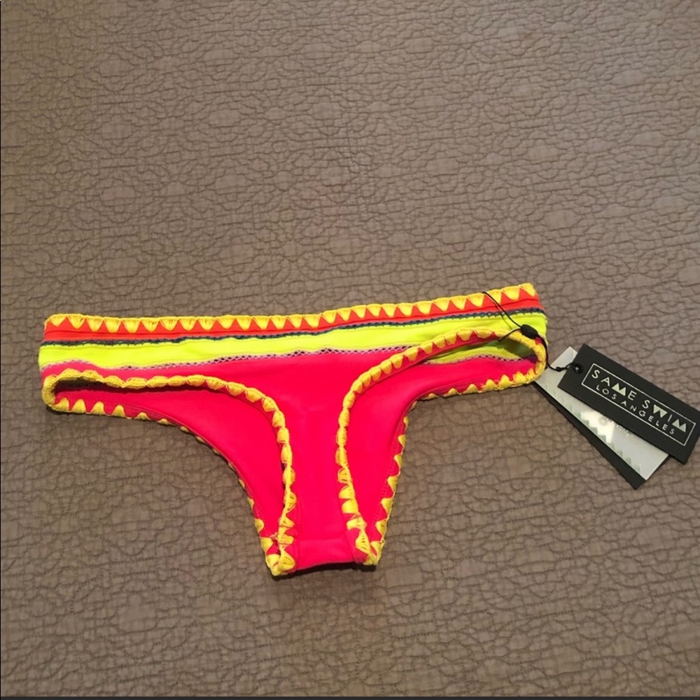 Same Swim Pink bottoms Med